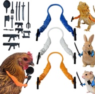 3PCS 3D Printed Chicken Arm to Put on Chickens 16PCS Funny Chicken Hands Neck Toy Costume Accessorie