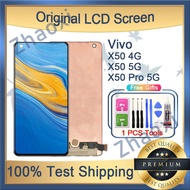 Original AMOLED Vivo X50 4G 5G X50 Pro 5G LCD Screen Replacement