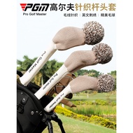 P PGM golf Club Cover Wooden Club Head Protective Cover Men Women Universal Knitted Cap Cover golf S