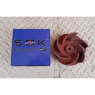 2"WP 3" Impeller Alkon Propeller Fan Water Suction Pump Alkon Impeller Fan 2inc 3inc 4 Leaf 5 Leaf 6