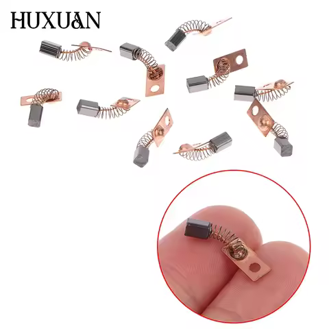 10pcs Electric Motor Carbon Brushes Replace Dental Grinding Machine Micromotor Handpiece 3X3X4.5MM