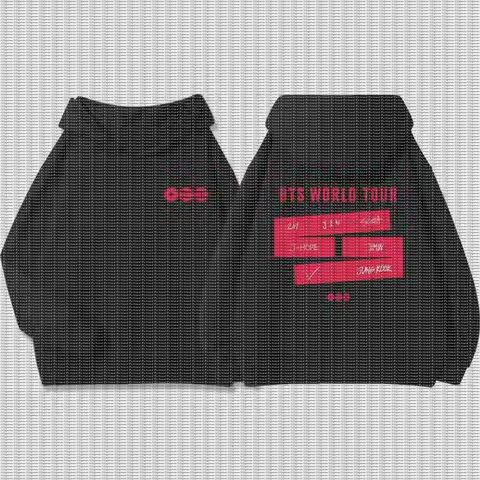 BTS WORLD World Tour: Hoodies, Members, Signature Prints, Fan Support Jackets, Men's and Women's Aut