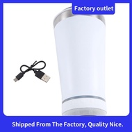 USB 16Oz Thermal Tumbler Reusable Stainless Steel Double Wall Tumbler 473ML Insulated Beer Mug with 