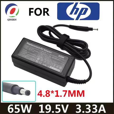 19.5V 3.33A 4.8*1.7mm 65W AC Laptop Power Adapter Charger For HP ENVY 4 6 TPN-C102 Q113 Q115 G7000 C