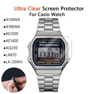 3PCS Screen Protector Watch Film For Casio A158WA A168WA AE-1000WH AE-1400WH AE1200WH A700WA LA-20WH