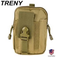 TRENY Adventure Bag Hiking Bag Smartphone Bag Holster Storage Bag 1525 Tiny Bag Waist Bag Beg Askar 