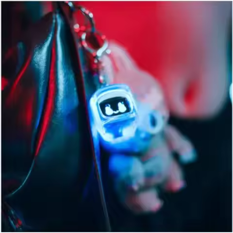 Dasai Mochi Robot | Cute Mini Robot Car Interior Decoration, Car Dashboard Decoration, Car Accessori