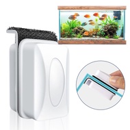 huanhuang®2Pcs Fish Tank Brush Magnetic Cleaner Strong Magnet Algae Scrubber Aquarium Glass Cleaning Tool Double Sided Float Brush for Glass Tanks Windows
