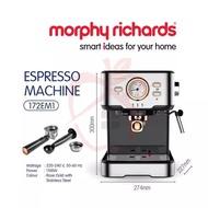 Morphy Richards 3-in-1 Expresso Coffee Machine | 172EM1 (Coffee Maker, Pembancuh Kopi, 咖啡机)