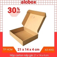 Pizza box, size 21x14x4 cm, combo of 15 boxes, express delivery in HCMC Hcm - alobox