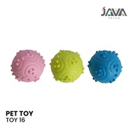 Dog Toy Ball Toy Rubber Bite Ball Sound Dog Toy Ball TOY16