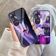 HP Oppo A60 KPOP BTS Glass Softcase Casing Oppo A60hp Oppo A60 Glossy Glass Softcase Oppo A60 Cool C
