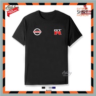 T Shirt Sulam Nissan Skyline GTR R34 R33 R32 RB26 Turbo Nismo Baju Racing 100% Cotton Fashion Embroi