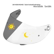 เลนส์หมวกกันน็อคสําหรับ AGV K5 K5S K3SV K1 K1S Compact ST หมวกกันน็อครถจักรยานยนต์ Visor กระจก SHIEL