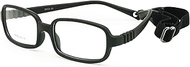 Children Optical Glasses Frame with Strap Size 48, One-piece Kids Glasses with Cord, No Screw Flexib