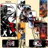 Hot Anime Attack On Titan OPPO A15 A15S A16 A32 A53 A53S A36 A76 A96 A52 A72 A92 4G Silicone shockproof TPU Straight Side Liquid Phone Case