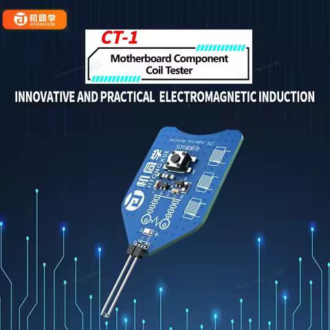 JTX CT-1 Motherboard Coil Tester Inductor Detector Tool for PC Repair Electromagnetic Induction Quic