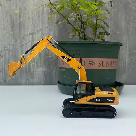 1:50 Original Scale Model,CAT 320D L HYDRAULIC EXCAVATOR,diecast model for collection and display