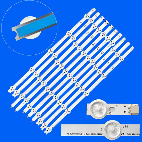 LED Backlight strip BAR For 42inch TV 42LN578V 42LN575V 42LN5710 42LN540S-R2 42LN5403 42LN5404 42LN5