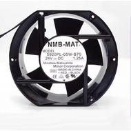 Super Large Air Volume NMB-MAT7 5920PL-05W-B70 17251 24V 1.25A Aluminum Frame Fan 2 Wires