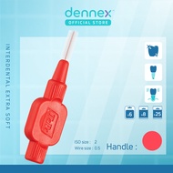 แปรงซอกฟัน ขนนุ่ม พิเศษ TePe interdental Brush Extra Soft แพ็ค 6 ชิ้น By Dennex