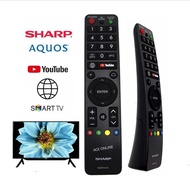 Sharp Aquos Smart TV Remote Control GB289WJSA Compatible With GB289WJSA GB234WJSA GB275WJSA, GA364WJ
