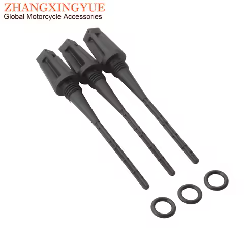 3PC GTS125 GTS250 GTS300 GTV125 GTV250 GTV300 Gear Oil Dipstick For Vespa ET2 LX LXV S ET4 50 125 15