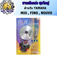 ชามแต่ง มีโอ(MIO)  ฟีโน่(FINO)  นูโว(NOUVO)  NOUVO-MX (ชุดใหญ่) รถคาร์บูเท่านั้น ชามแต่ง+ฝาปิด+เม็ดแ