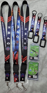 DPWH ID LACE LANYARDS ID SLING CORD