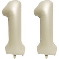 ESHILP 40 Inch Number Balloon Foil Balloon Number 11 Jumbo Giant Balloon Number 11 Balloon for 11th 