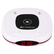 Retekess TD161ระบบการแบ่งหน้าร้านอาหารPagersและBeepersระยะยาวกับ10 Buzzersสำหรับคลินิกคริสตจักรโรงพย