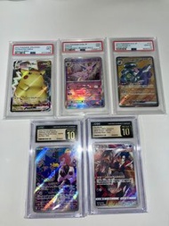 [放/換] psa sv3 127/108 sr 黒炎支配者 普隆隆姆   sv10 106/098 ar 火箭隊的黑暗鴉 s8b 206/184 chr 黑魯加 S8b 046/184 rrr 比卡