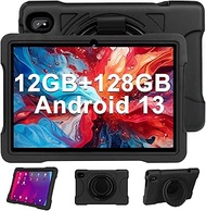 JUSYEA 2024 Newest Tablet 10 Inch 12GB RAM+128GB ROM(1TB TF) Tablet Family/Tablet Kids, WiFi 5G+2.4G