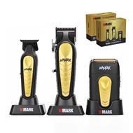 WMARK ชุดกรรไกรตัดผมปัตตาเลี่ยนไฟฟ้าปัตตาเลี่ยนตัดผมปัตตาเลี่ยนตัดผมชาร์จผมชุด NG-1638ร้านทำผม