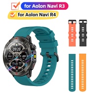 Aolon Navi R4 strap Silicone strap for Aolon Navi R3 R4 smart watch strap Sports wristband