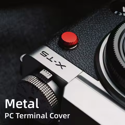 Metal Flash PC Sync Terminal Cap Anti-Dust Protective Cover For Fuji XT2 XT3 XT4 XT5 XH1 GFX50S GFX5