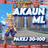 [For PC & Others] Akaun ML / Akaun Mobile Legend / 手机传奇账号 / மொபைல் லெஜண்ட் கணக்கு - TypeD