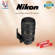 Lensa Nikon Nikkor 80-400mm/80 400 mm f4.5-5.6 VR D AF AM ED Lens