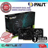 Palit RTX 4060 TI DUAL 8GB GDDR6 Nvidia GeForce RTX4060TI 8G D6 Graphic Card RTX4060 TI GPU (NE6406T019P1-1060D)