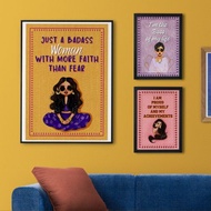 Indian Wall Art Print - Affirmation - Good Vibe Posters - Room Wall & Space Decor <<WITHOUT FRAME>>