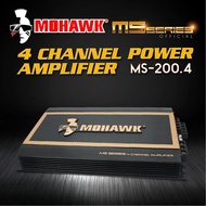 MOHAWK MS-Series 4-Channel Amplifier (MS-200.4) Class A/B Power Amp