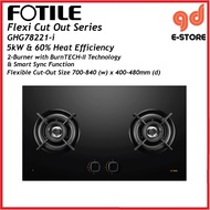 FOTILE Smart Sync Gas Hob 5.0kW Flexi Cut Out Super Flame Series GHG78221i GHG78221-i GHG78215