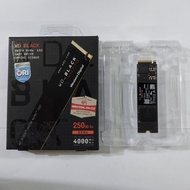 SSD M.2 2280 NVME 250GB WD BLACK SN770 PCIE GEN4 X4 ORIGINAL