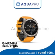 Garmin Fenix 8 51mm AMOLED Sapphire Graphite Ti Orange-Graphite Band ประกันศูนย์ไทย 2 ปี