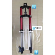 KAWASAKI KLX150 - FRONT FORK (RED BLACK/GOLD BLACK/SILVER GOLD)(UPSIDE DOWN) SHOCK USD CNC