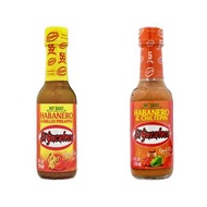 EL YUCATECO - 墨西哥(烤菠蘿和哈瓦那椒)辣椒醬120ml x1支及墨西哥(奇爾特平椒和哈瓦那椒)辣椒醬120mlx1支 **此日期前最佳：2026年5月9日