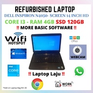 (Refurbished) Laptop Dell, Lenovo, HP /Laptop Murah/ Work From Home/ Laptop Sesuai Untuk Student PDPR