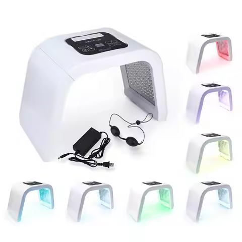 7-color Photon Spa Beauty Equipment, LED Face Skin Care Light Machine, Skin Facial Salon Equipment