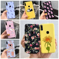 สำหรับ Vivo V9 1723เคสซิลิโคนนิ่ม TPU เคสโทรศัพท์สำหรับ Vivo V9 Youth 1727 1726 Y85เคสลายการ์ตูนดอกไม้ Cuet