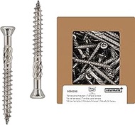 HELPMATE Terrace Screws 5 x 50 Stainless Steel A2 Rustproof - Pack of 50 Plank Screws + 1 T25 Bit - 